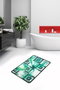 Mijölnir Alfombrilla de Baño Botanic Djt 40x60 cm 100% Poliéster Antideslizante y Antialérgica de Secado Rápido